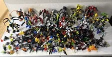 Huge 10lbs Lot Of Lego Hero Factory Bionicle Chima Figures Weapons Masks Mixed