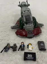LEGO Star Wars: Slave I-20th Anniversary Edition (75243) MISSING 1 FIGURE! READ