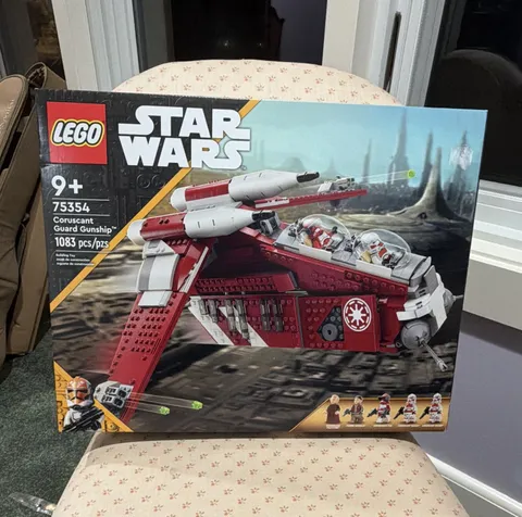 LEGO Star Wars 75354 Coruscant Guard Gunship 1083pc Complete Set Sealed Box