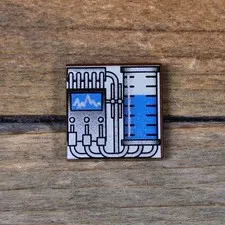 LEGO Star Wars Tile 2 x 2 Graduated Cylinder and Graph (SW Vaporator) 3068pb0043