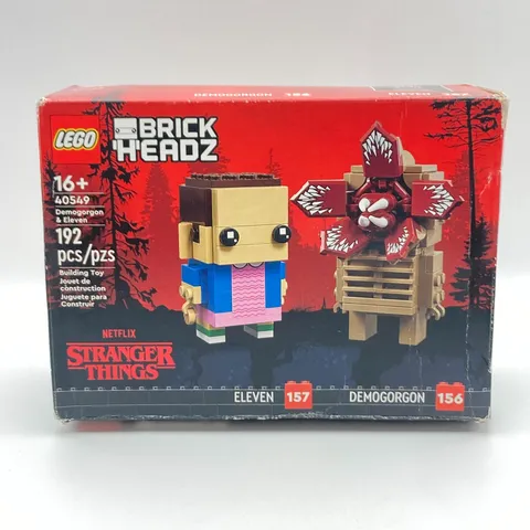 LEGO Lego 40549 Stranger Things BrickHeadz Eleven & Demogorgon DAMAGED BOX - NEW