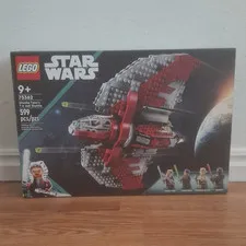 LEGO Star Wars 75362 Ahsoka Tano's T-6 Jedi Shuttle 599pcs Set