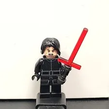 LEGO Kylo Ren Minifigure w/ Lightsaber - 75139 Star Wars Battle on Takodana
