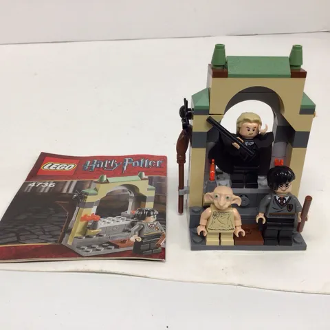 LEGO Harry Potter Freeing Dobby Set# 4736 - 100% Complete with Manual & Minifigs