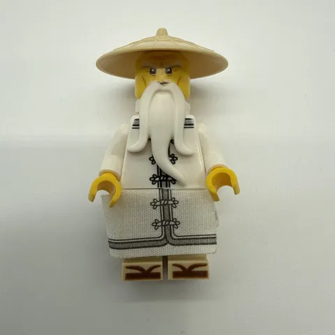 LEGO The LEGO Ninjago Movie Minifigure Master Wu (Genuine) No Staff
