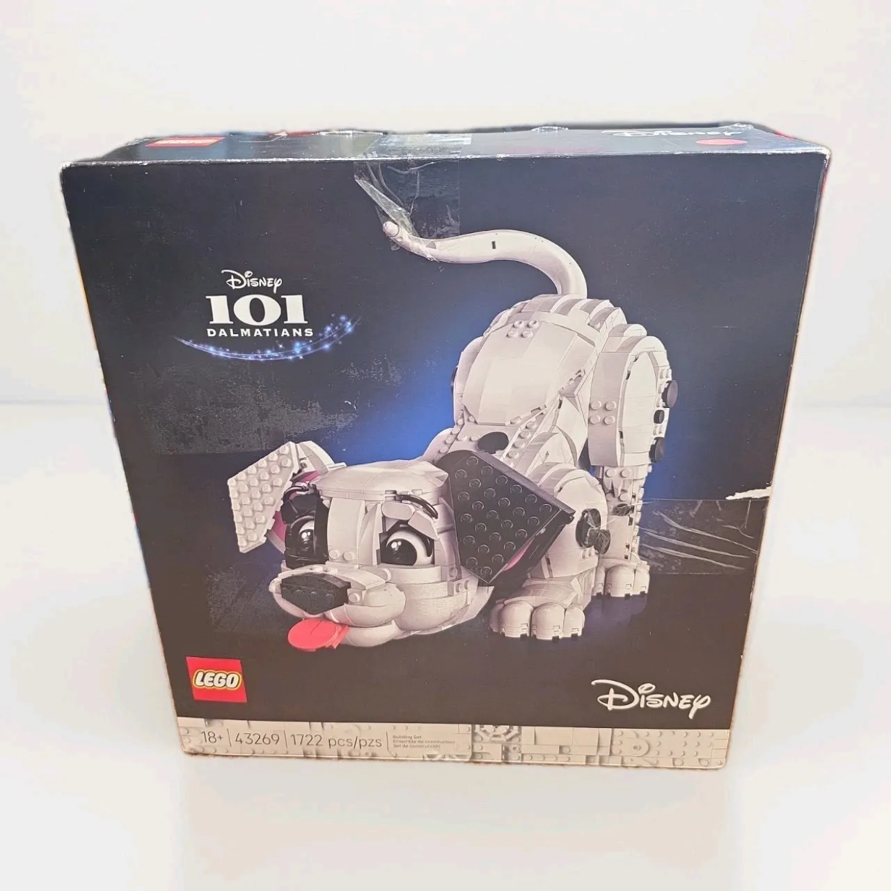 LEGO Disney Classic 101 Dalmatians Poseable Puppy 43269 1722 Pcs *Damaged Box*
