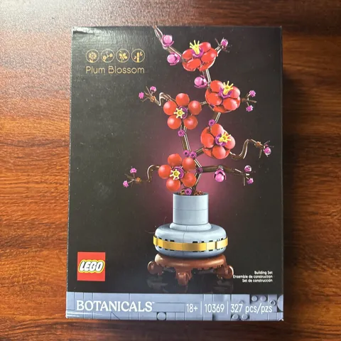 LEGO Botanicals: Plum Blossom (10369) - BRAND NEW - Never Opened - Botanical