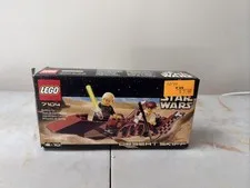 Retired LEGO star Wars Set 7104: Desert Skiff. 100% Complete!
