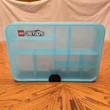 Lego Dimensions Gaming Capsule 4080 Blue Storage Case Container Organizer