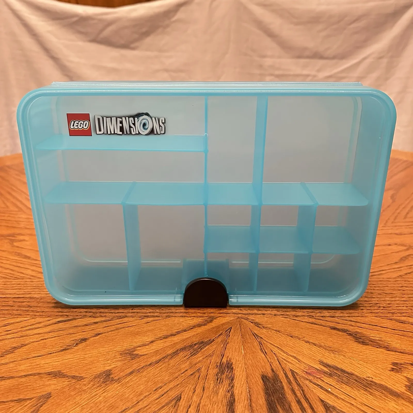 Lego Dimensions Gaming Capsule 4080 Blue Storage Case Container Organizer