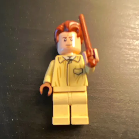 LEGO Cedric digory Harry Potter Minifigure Tan Outfit Brown