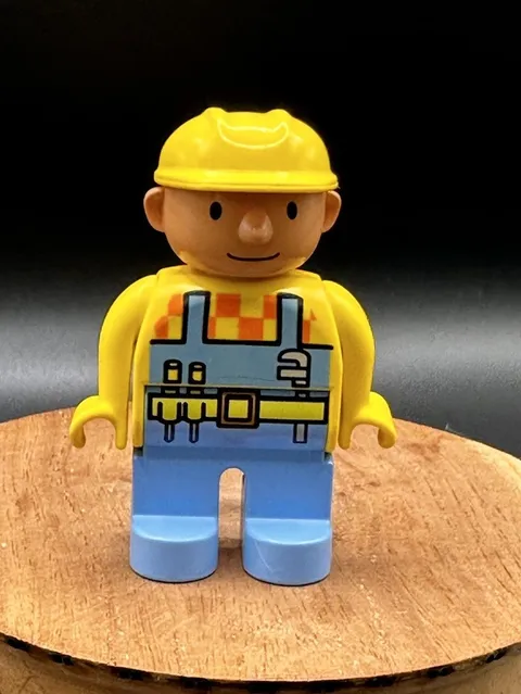 Lego Duplo Bob the Builder Construction Set Replacement Figure Y66 Vintage 2001