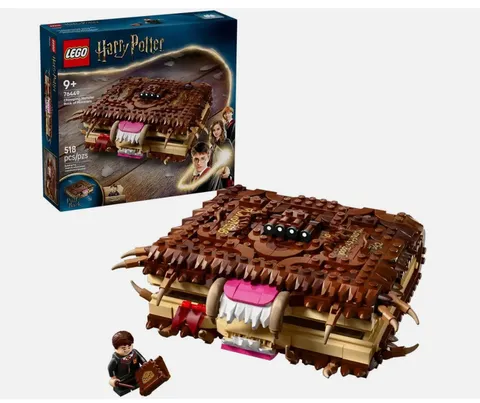 LEGO Harry Potter Chomping Monster Book of Monsters Complete Set (76449)