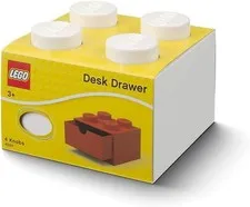 LEGO Storage Products: 40201735 4-Stud Desk Drawer White NEW
