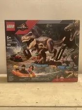 LEGO Jurassic World T. rex River Escape 76975 - New Sealed