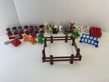 Lego Duplo People Figures misc pieces lot horse sheep cow turtle