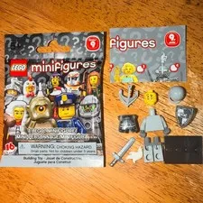 Lego 71000 CMF Series 9 - HEROIC KNIGHT Minifigure #4 NEW in OPEN BAG