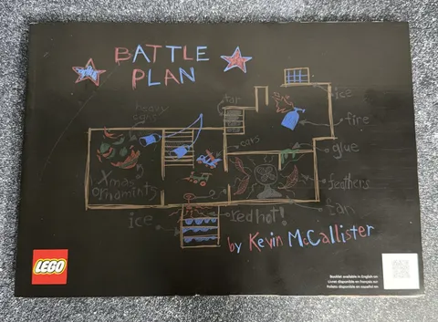 Lego 21330 Home Alone Battle Plan By Kevin McCallister Instruction Booklet ONLY