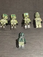 LEGO Star Wars Kashyyyk Clone Trooper Minifigure  Lot (Tan Stripe Gree)
