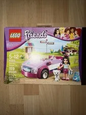 LEGO FRIENDS: Emma's Sports Car (41013) 159 Pcs 2013 Retired NEW Factory Sealed