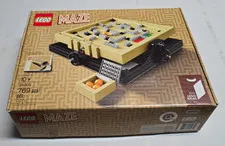 LEGO Ideas MAZE 21305, Complete, Partially Built, Box & Instructions Included
