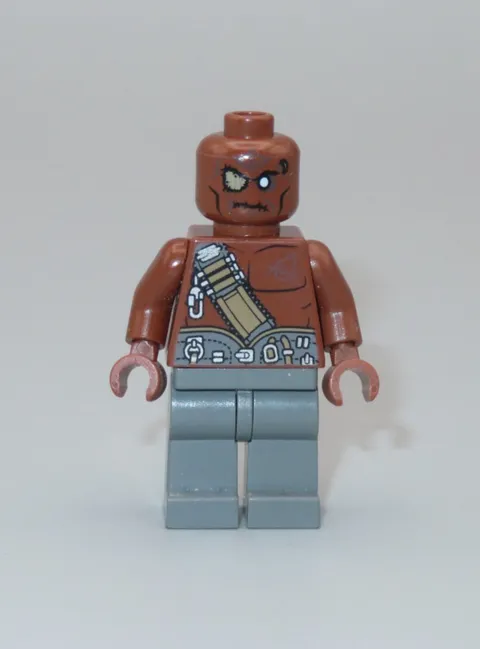 LEGO Gunner Zombie minifigure Pirates of the Caribbean 4195 Queen Anne