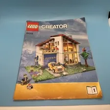 Lego creator 31012 Instruction Manual One only  