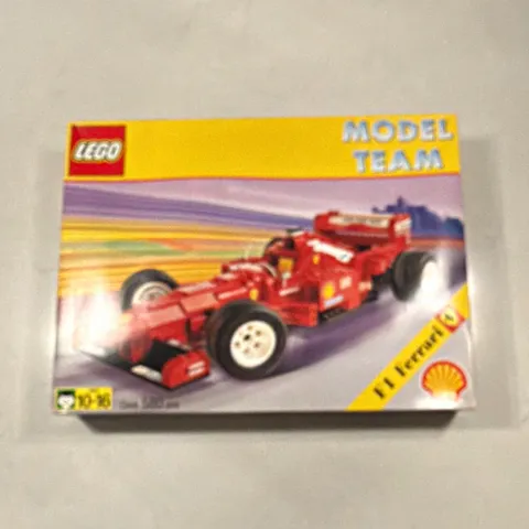 VINTAGE LEGO Model Team 2556 Ferrari Formula 1 Racing Car 580pc Complete Box Set