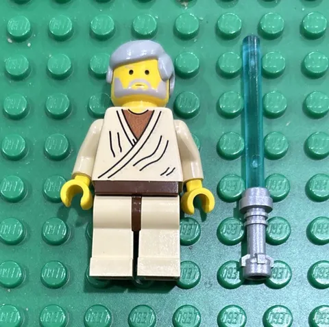 Lego Obi-Wan Kenobi Minifigure 7110 sw0023 Star Wars CMF Lot Rare Retired HTF 