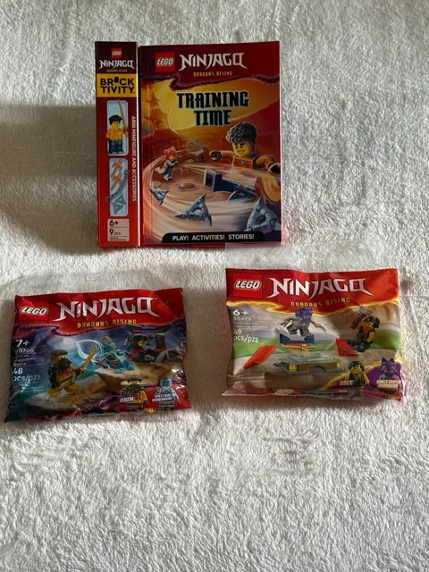 lego Ninjagq dragons rising new sealed sets 30675 and 30700
