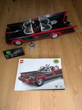 LEGO 76328 Batman Classic TV Series Batmobile + Batman Minifig 99% Complete