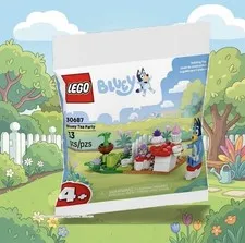LEGO Bluey Tea Party Bag 30687 - 33 PCS NEW SEALED