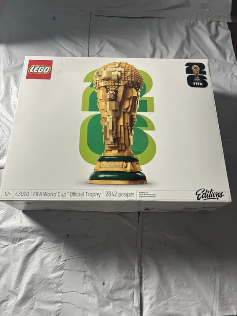 LEGO Editions FIFA World Cup Official Trophy Building Toy 43020 NEW SEALED