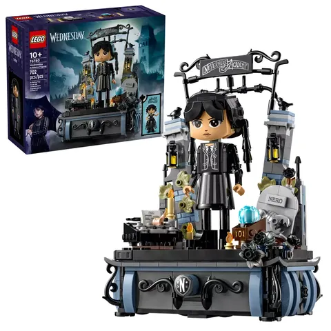 Lego Wednesday Figurka Wednesday Addams 76780 Lego