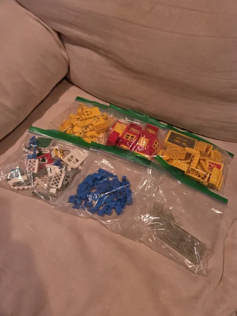 Lego Parts Pieces Lot, Vintage 80s 90s