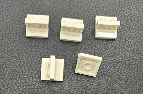 LEGO White Bracket 2 x 2 - 1 x 2 Centered Lot 5 Part No. 41682