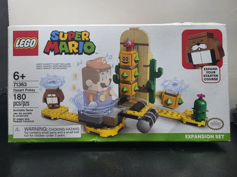 LEGO Super Mario 71363 Desert Pokey Expansion Set 180 pcs 6+ Box App