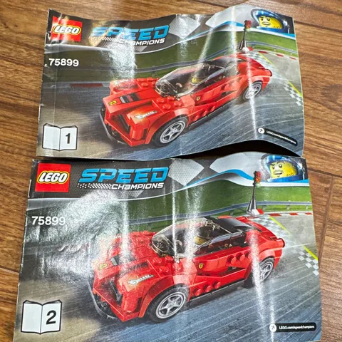 LEGO Speed Champions 75899 LaFerrari Ferrari No Box no minifig