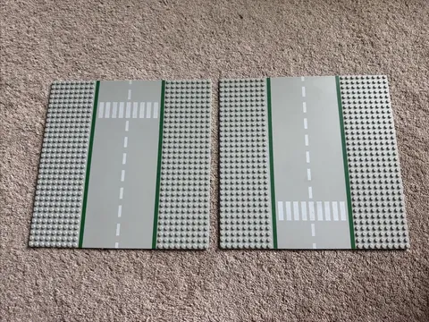 LEGO Base Plate 610px2- 32x32 Straight Road  Set#10041