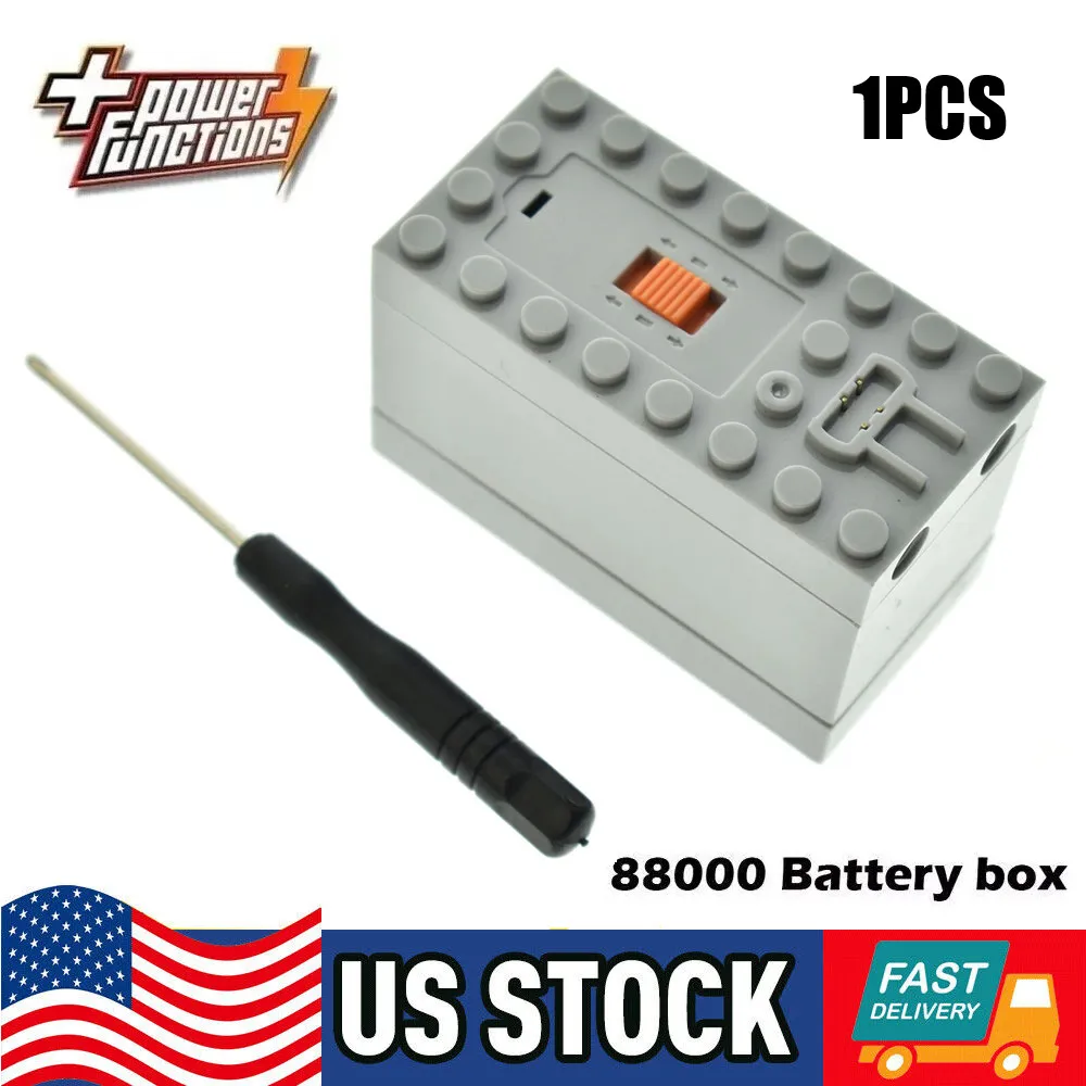 88000 Power Functions AAA Battery Box For Trains/Motors/Lights/MOCs For LEGO Toy