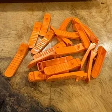 Lot of 20 LEGO Brick and Axle Separator Orange Part ID 96874