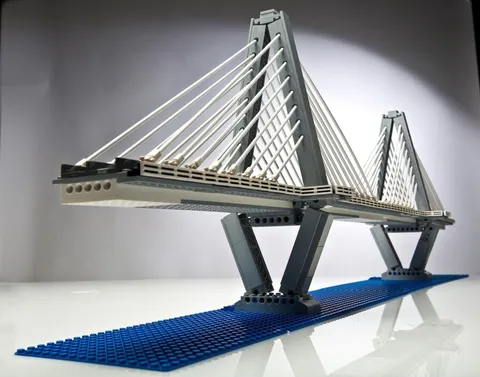 *MEGA RARE* LEGO CERTIFIED PROFESSIONAL RAVENEL BRIDGE - 1/300 MADE CIRCA 2016