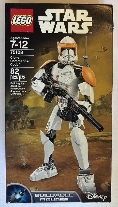 LEGO Star Wars: Clone Commander Cody (75108) New Factory Sealed Ships Today