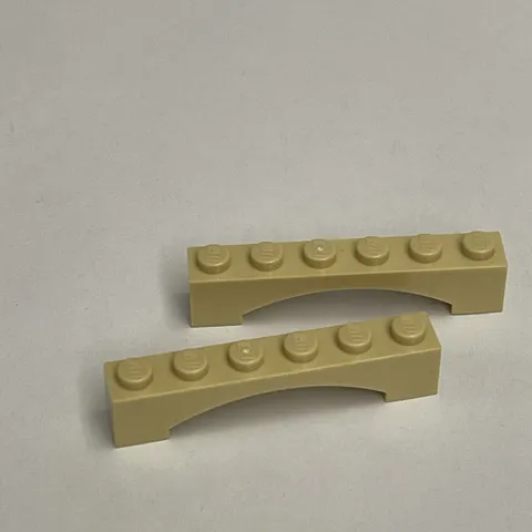 Lego 92950 Beige Replacement Parts Pieces Lot of 2