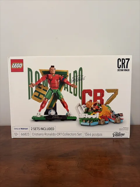 Lego Edition Cristiano Ronaldo-Cr7 Collector Set Two Sets Included