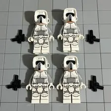 Star Wars Snow Trooper Mini Figure Lot Battle Pack 75320  H3 56