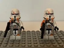 LEGO Star Wars 212th Battalion Airborne Trooper Minifigures W/ Waistcapes