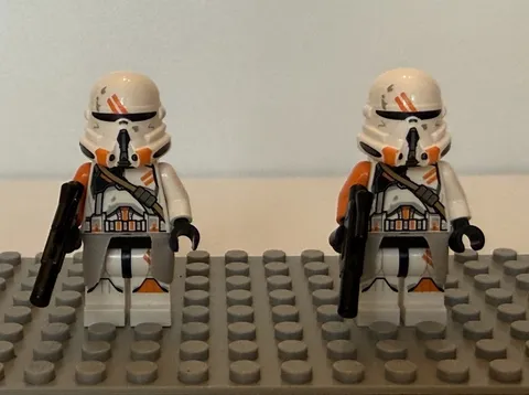 LEGO Star Wars 212th Battalion Airborne Trooper Minifigures W/ Waistcapes
