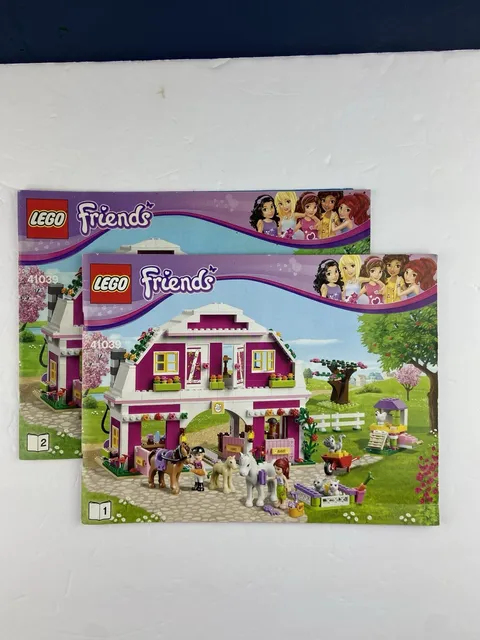 LEGO FRIENDS 41039 Sunshine Ranch Instruction Manuals 1 and 2 MANUALS ONLY