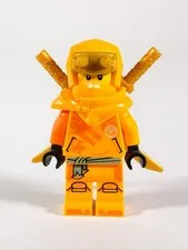 NEW LEGO Ninjago Dragons Rising ARIN Minifigure with Swords Authentic Toy